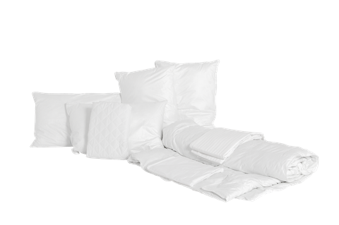 Prime Double 4ft6 Bedding Pack, White