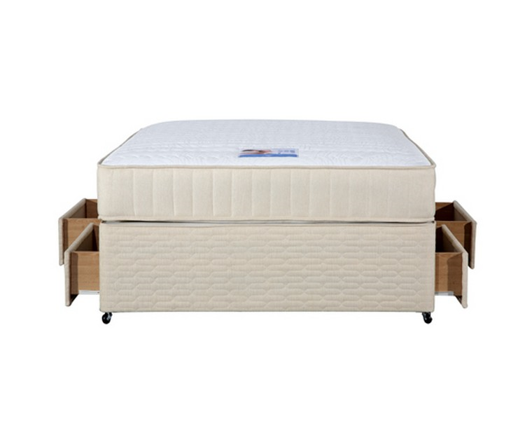 Buckingham Double 4ft6 Divan Bed with 4 Drawers