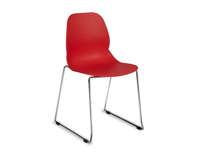 Islington Dining Chair, Red