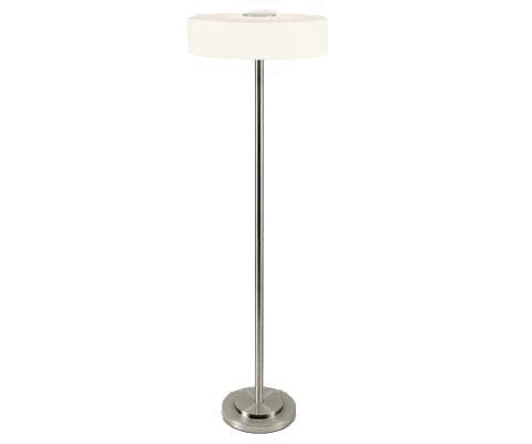 Alder Floor Lamp, Nickel