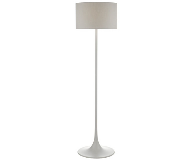Spin Floor Lamp, Grey