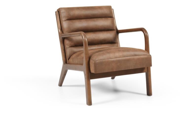Bumble Occasional Chair, Brown PU
