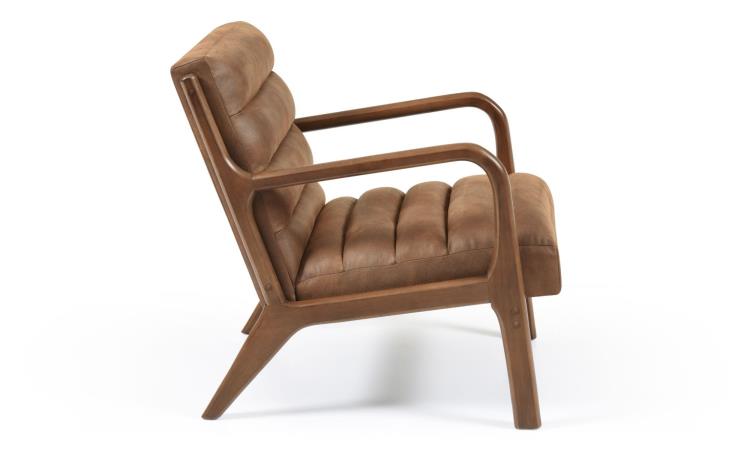 Bumble Occasional Chair, Brown PU
