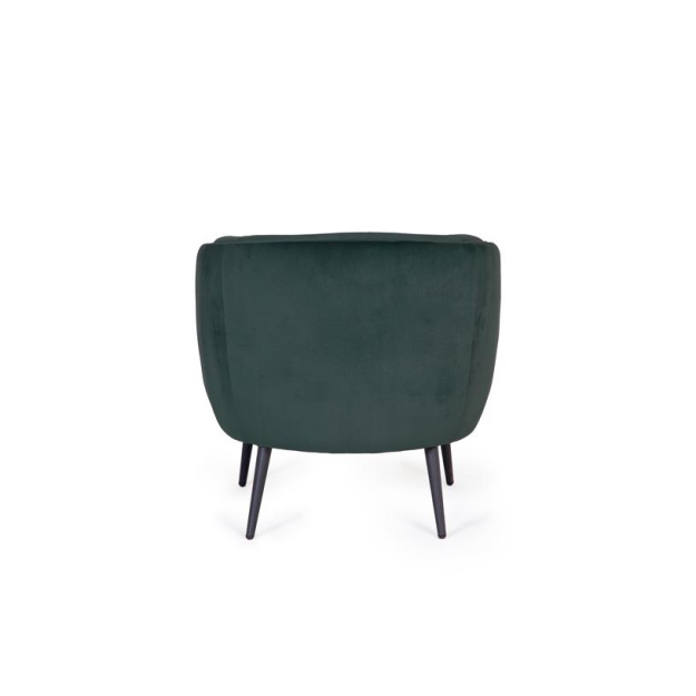 Stella Occasional Chair, Green Velvet