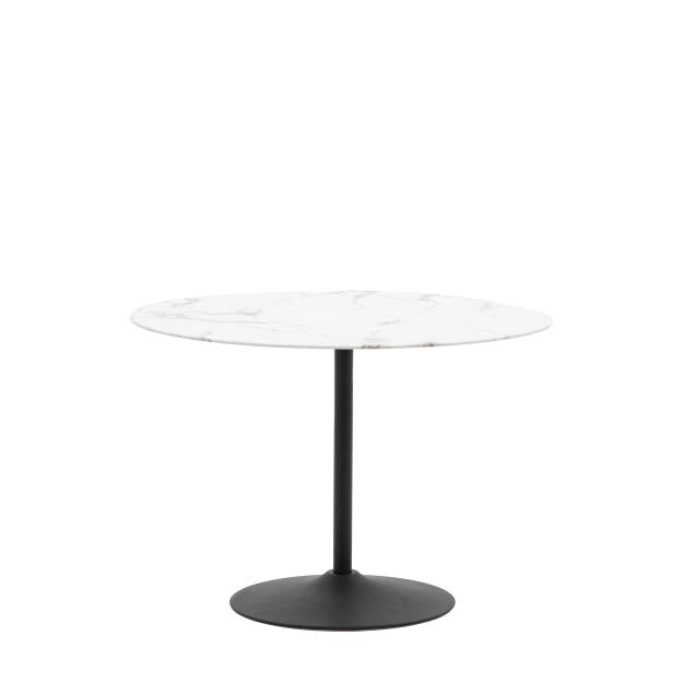 Orwell Dining Table Circlular,  White Marble