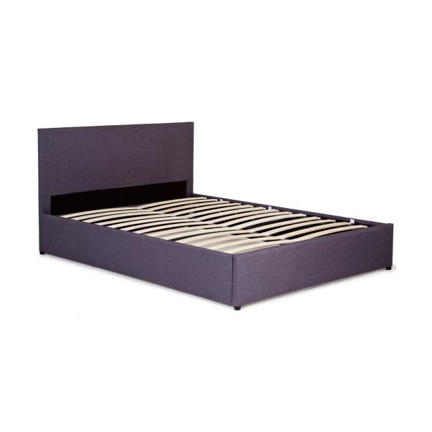 George Ottoman Bed 4ft6, Grey