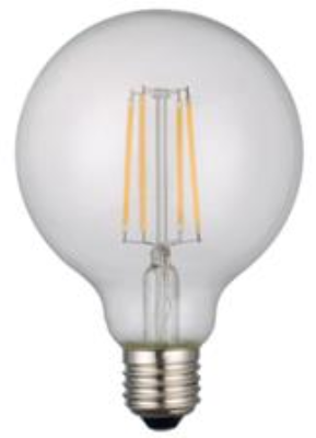 LED E27 6W Globe Bulb