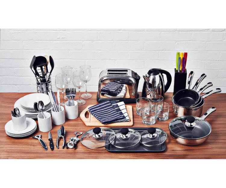 Prime 6 Place Kitchenware Pack