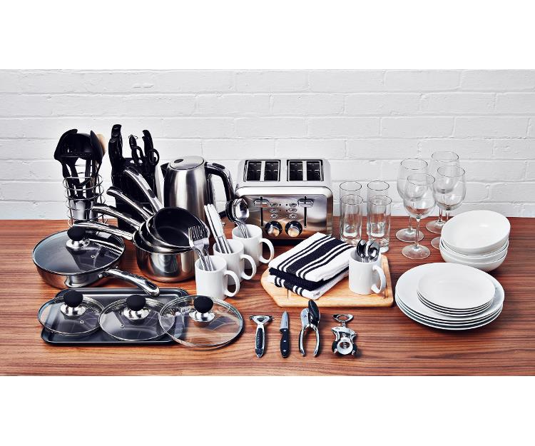 Luxury 4 Place Kitchenware Pack