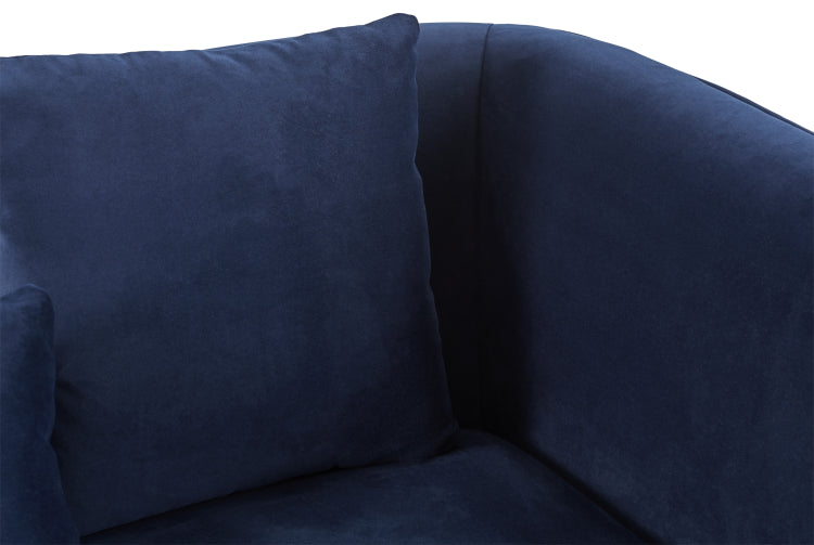 Langdale 2.5 Seater Sofa, Indigo Velvet