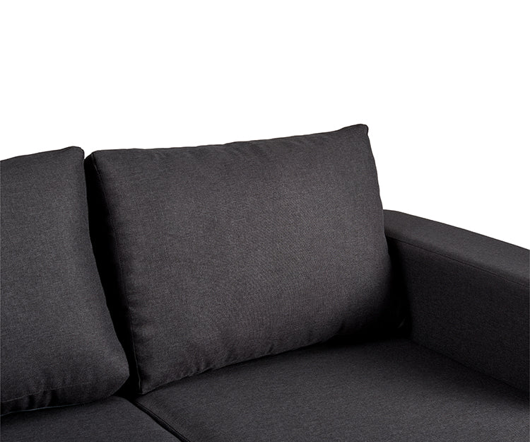 Cherie 2 Seater Sofa, Charcoal