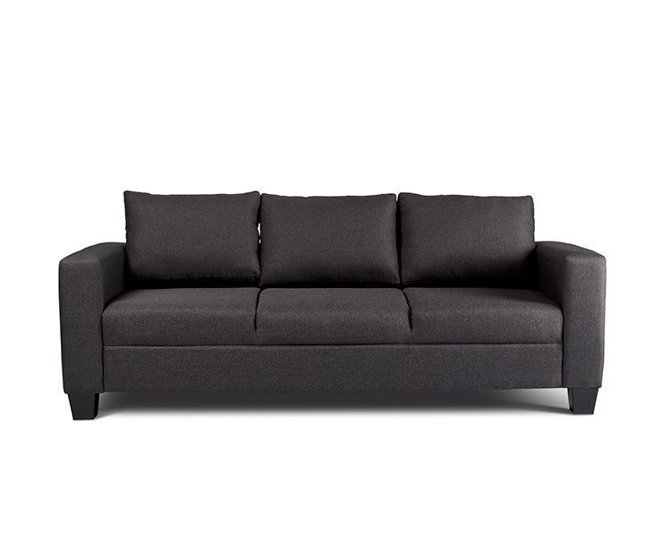 Cherie 3 Seater Sofa, Charcoal