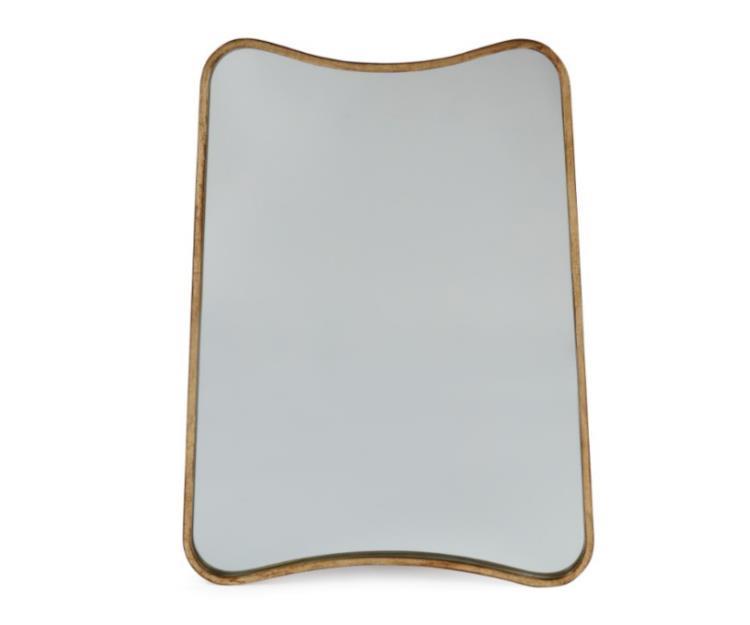 Camila Rectangular Mirror, Gold