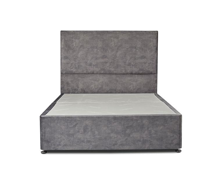 Deluxe 6ft Base with 4 Drawers, Armour Velvet