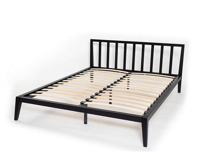 Aeries 4ft6 Bed Frame, Black