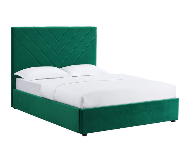 Prado 4ft6 Bed Frame, Green