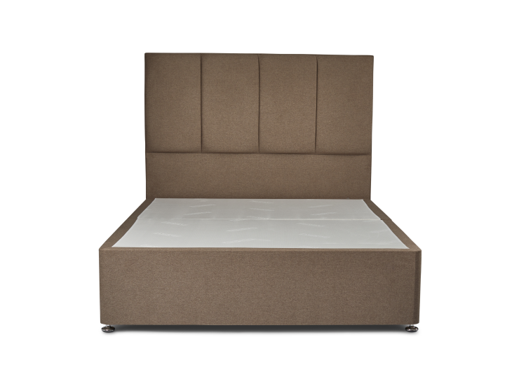 Deluxe 4ft Base with 4 Drawers, Mocha