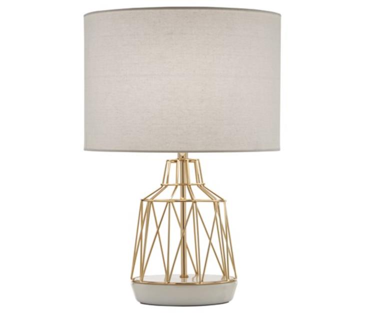 Knox Table Lamp, White