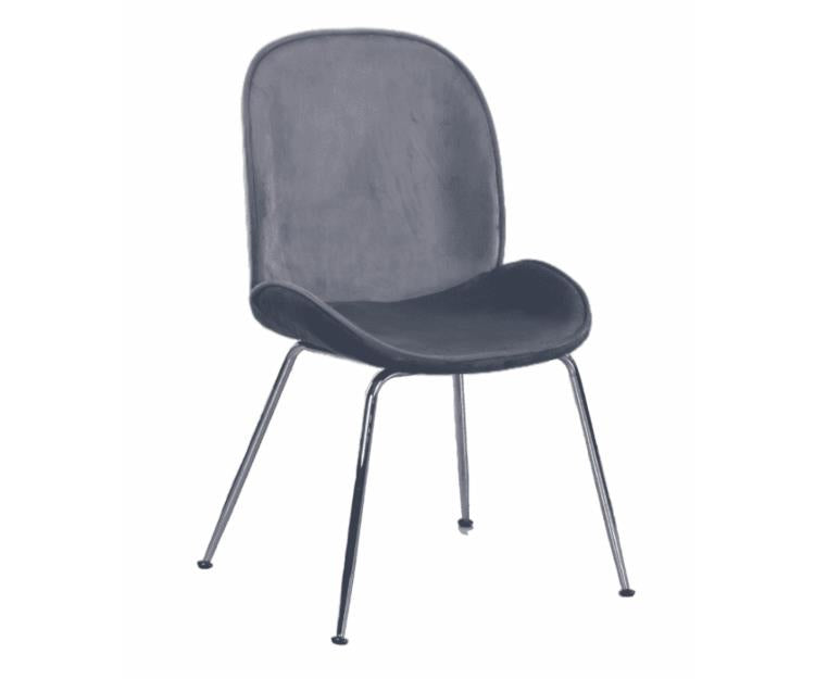 Fearne Dining Chair, Grey (Pair)