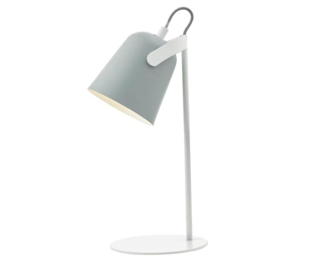 Helsinki Table Lamp, White/Grey