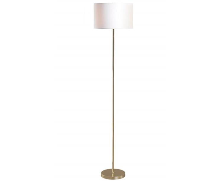 Sudbury Floor Lamp, Gold/White