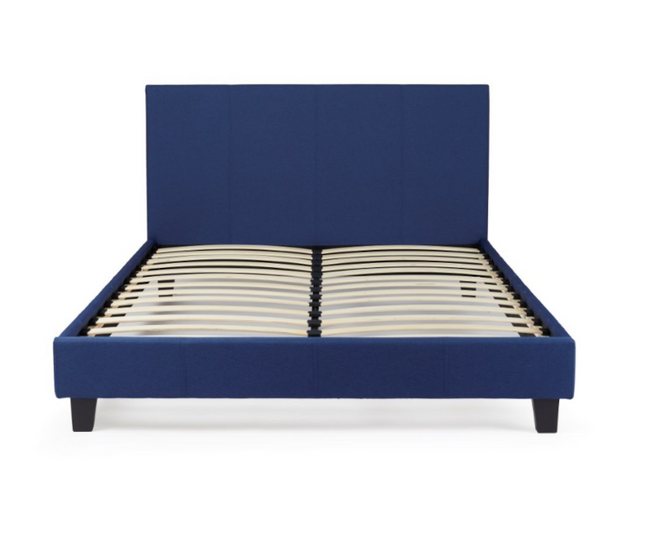 George 5ft Bed Frame, Blue